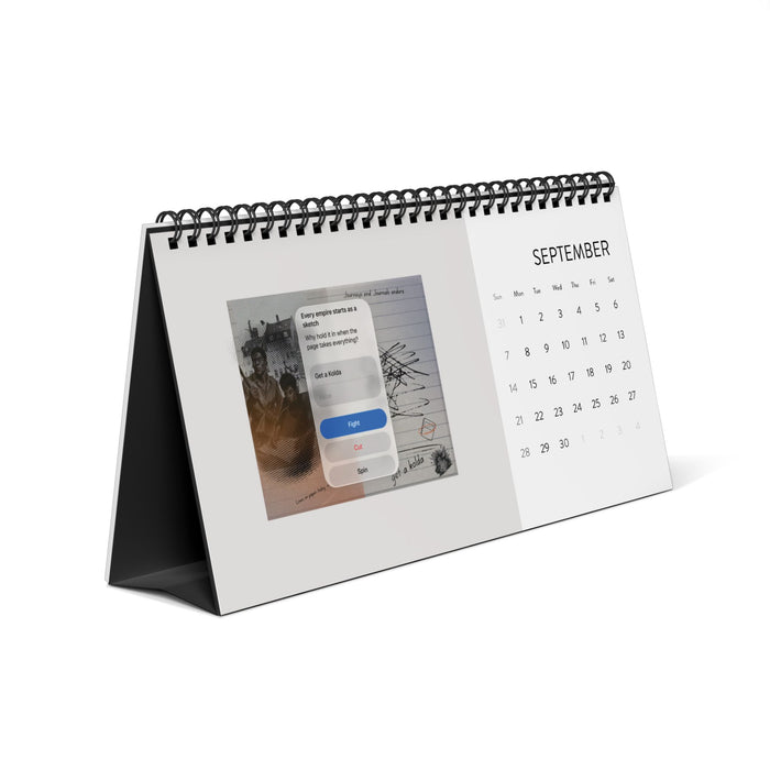 ARCHIVE Desktop Calendar (2025 grid)